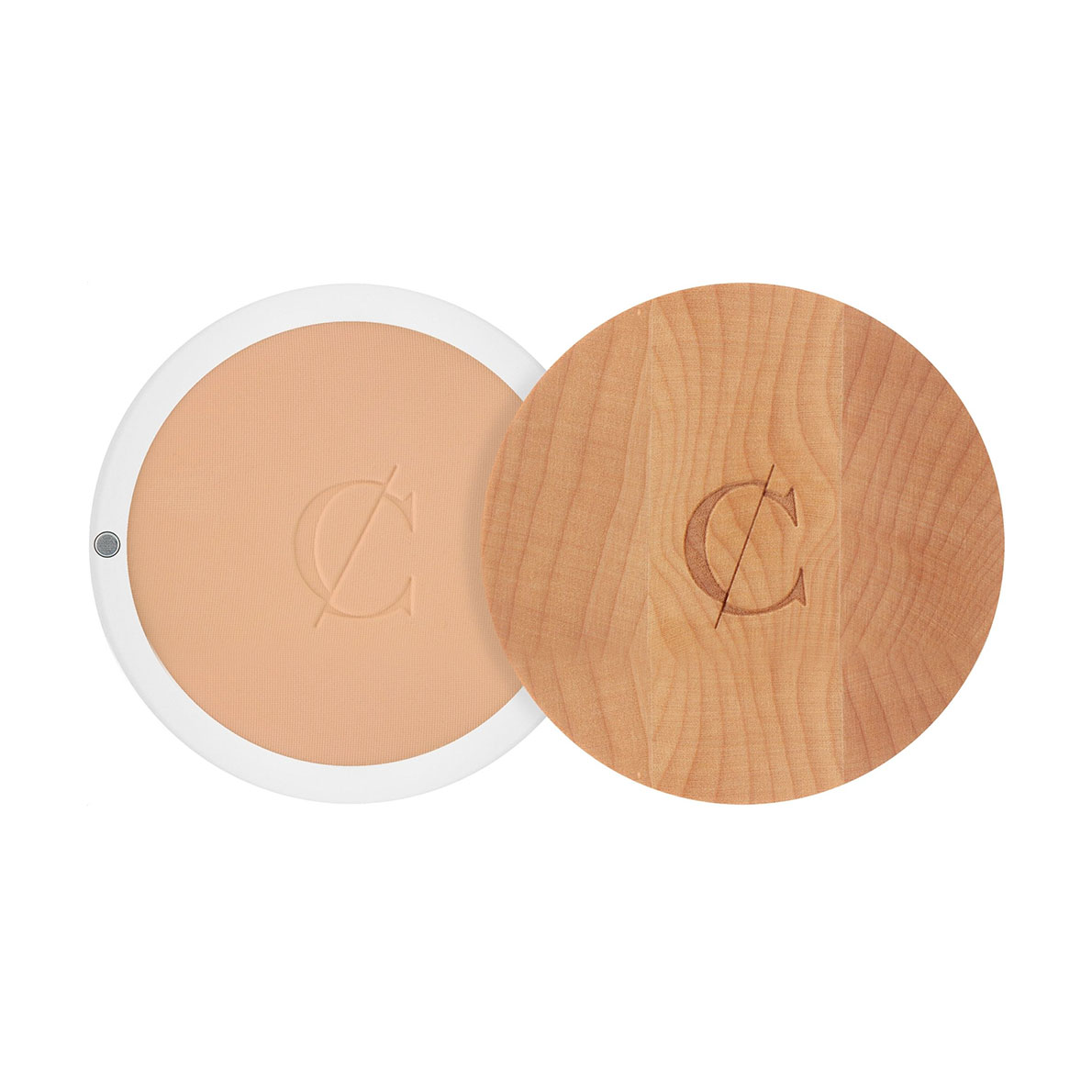 Компактна мінеральна пудра для обличчя Couleur Caramel Mineral Powder 003, 7.5 г